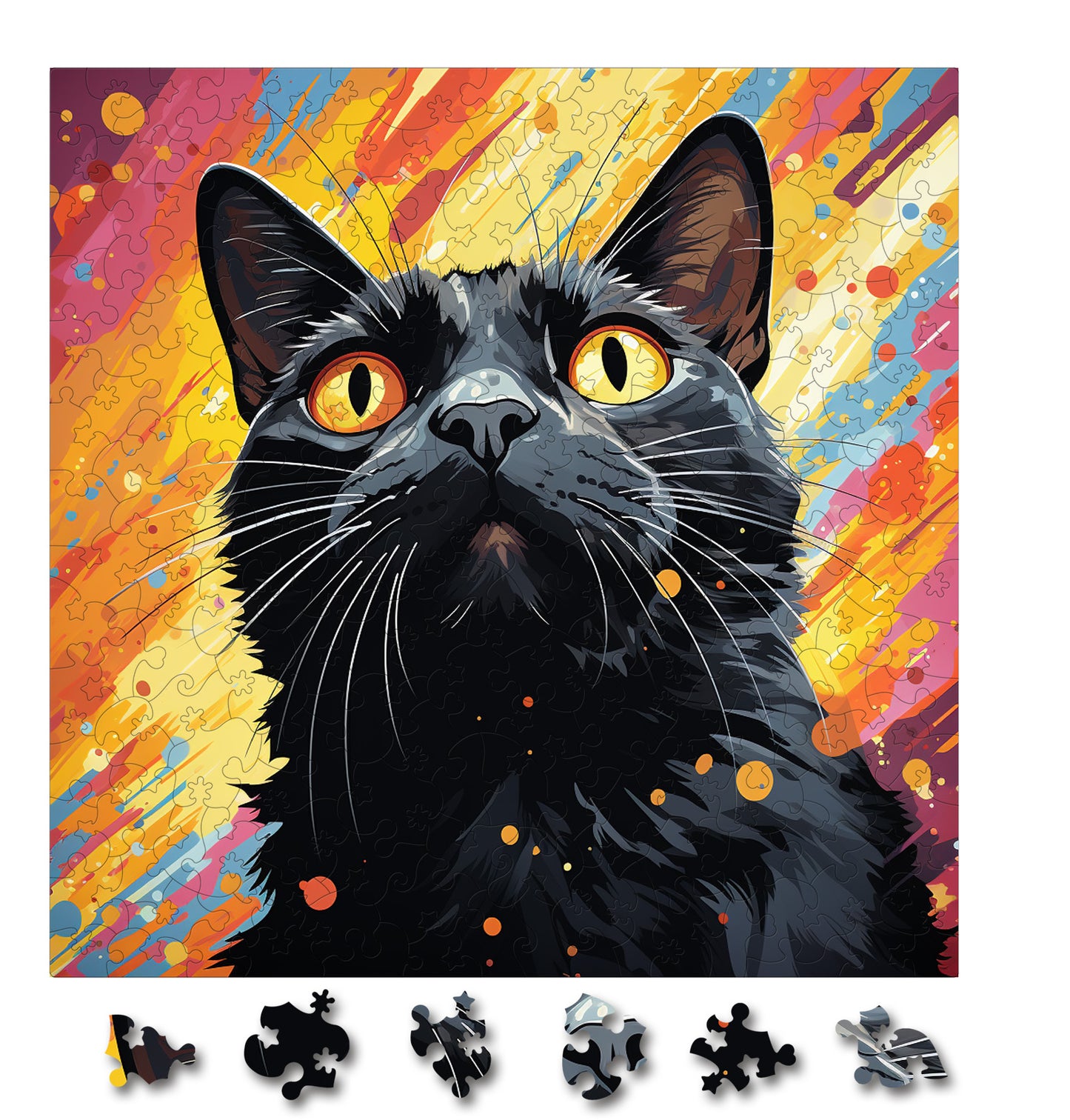 Puzzle cu Pisici - Bombay 3 - 200 piese - 30 x 30 cm