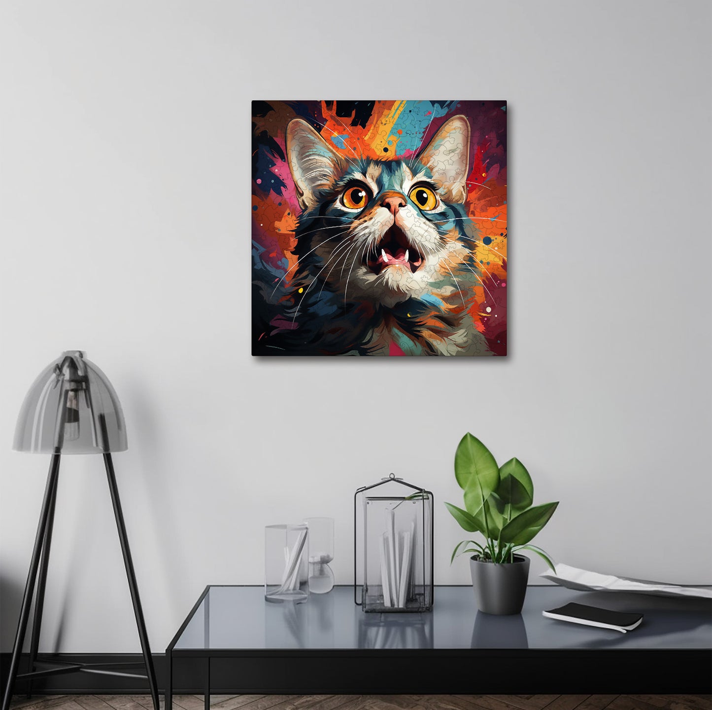 Puzzle cu Pisici - Brazilian Shorthair 3 - 200 piese - 30 x 30 cm