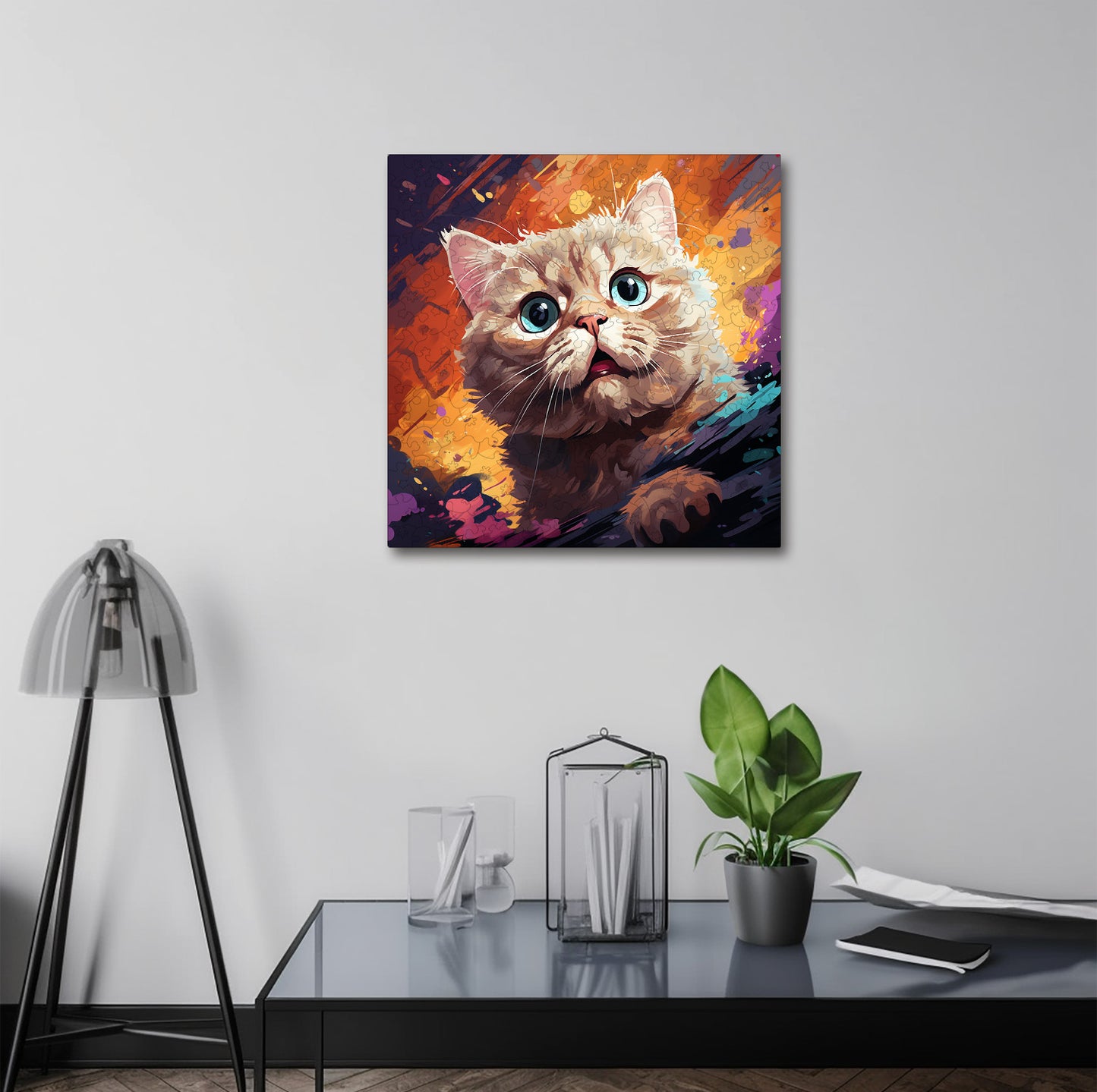 Puzzle cu Pisici - British Shorthair 2 - 200 piese - 30 x 30 cm