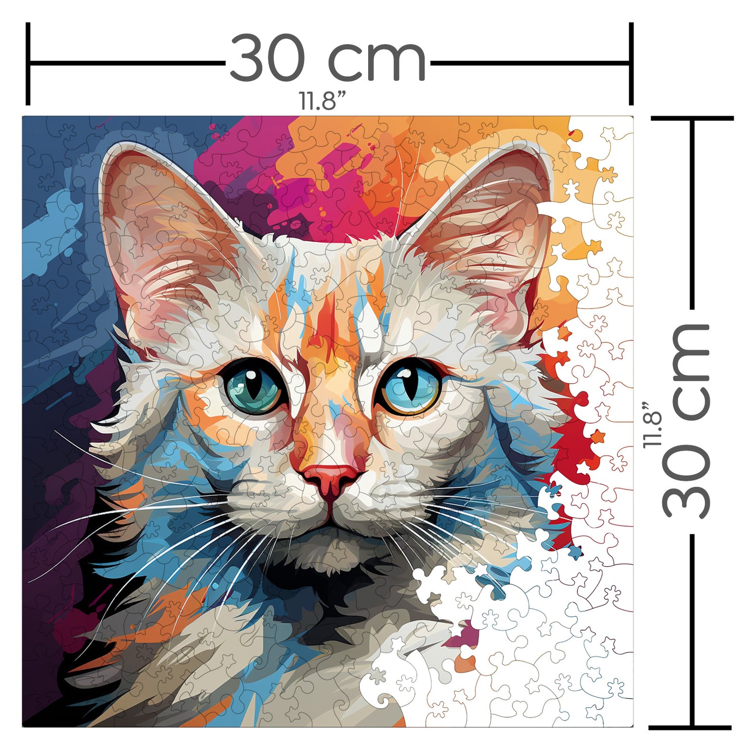 Puzzle cu Pisici - Burmilla 1 - 200 piese - 30 x 30 cm