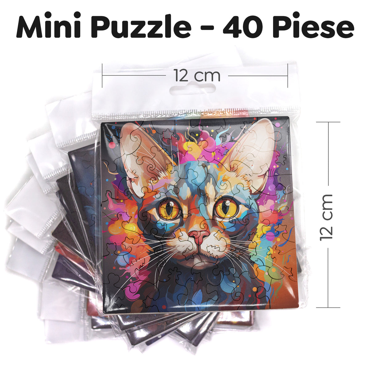Puzzle cu Pisici - Burmilla 2