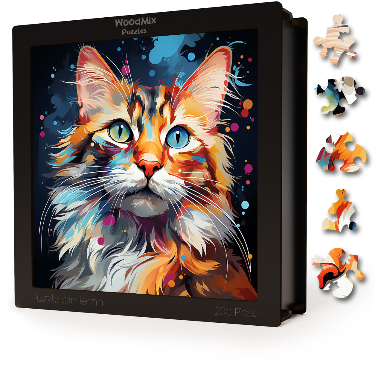 Puzzle cu Pisici - California Spangled 1 - 200 piese - 30 x 30 cm