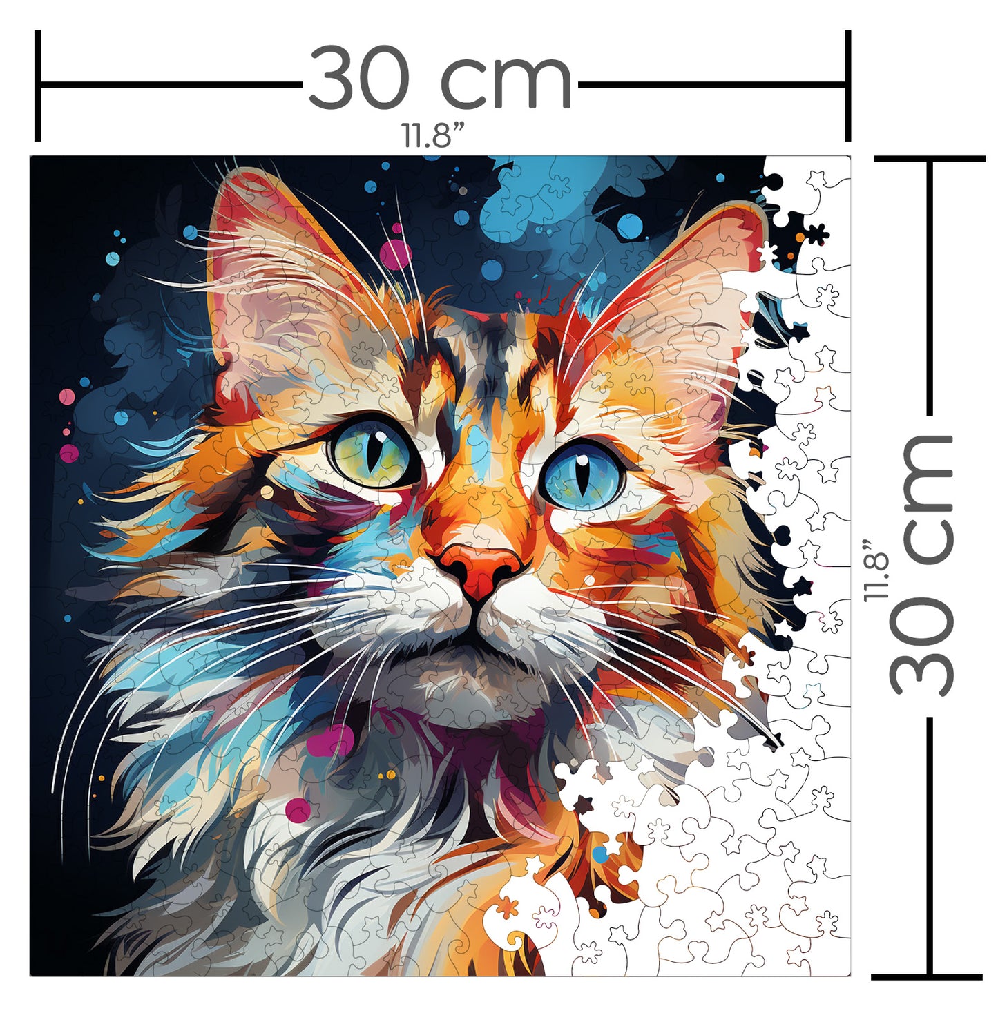 Puzzle cu Pisici - California Spangled 1 - 200 piese - 30 x 30 cm
