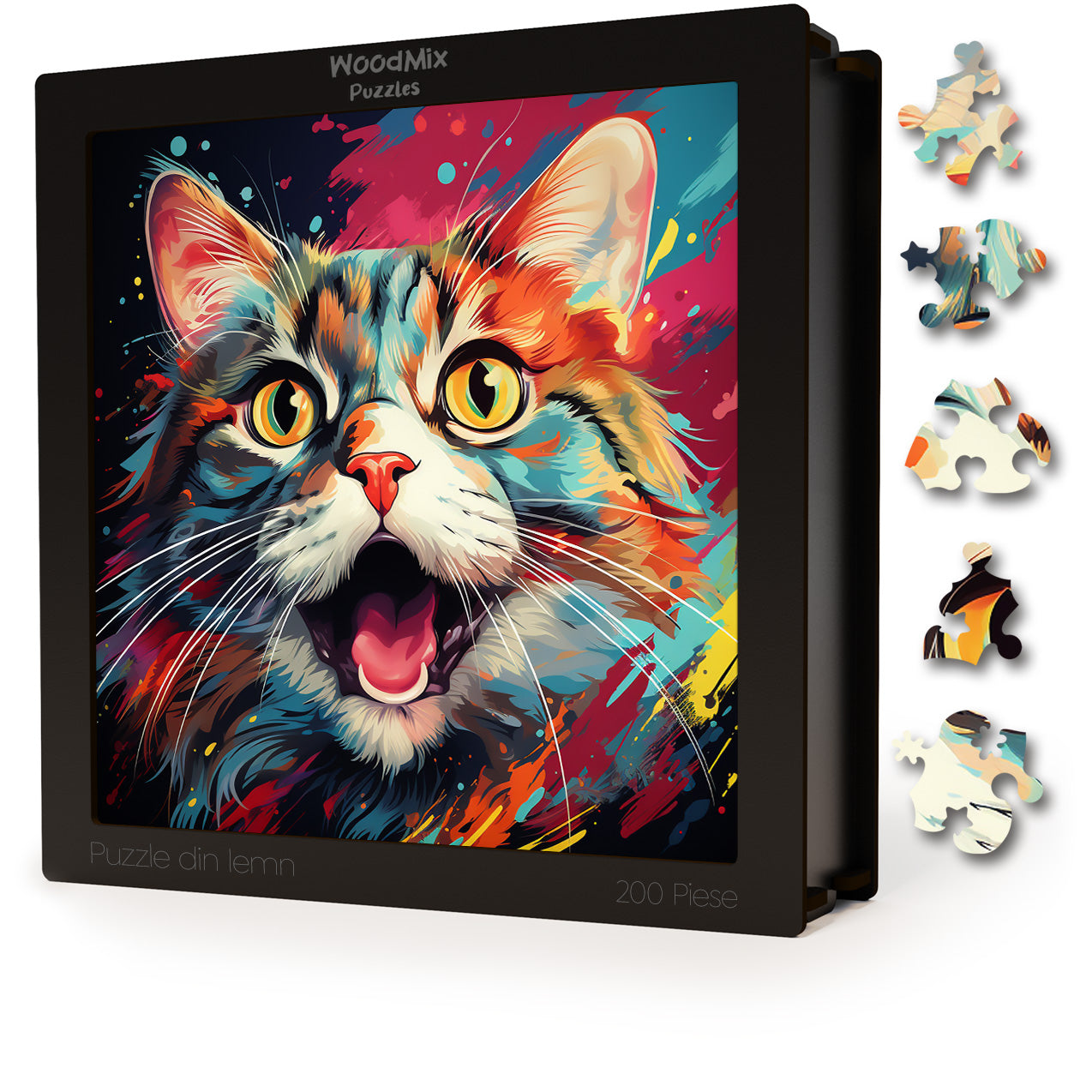 Puzzle cu Pisici - California Spangled 4 - 200 piese - 30 x 30 cm