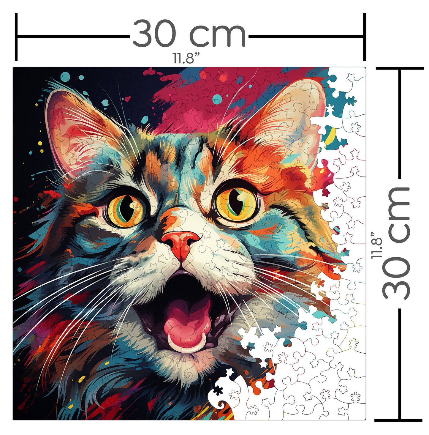 Puzzle cu Pisici - California Spangled 4 - 200 piese - 30 x 30 cm