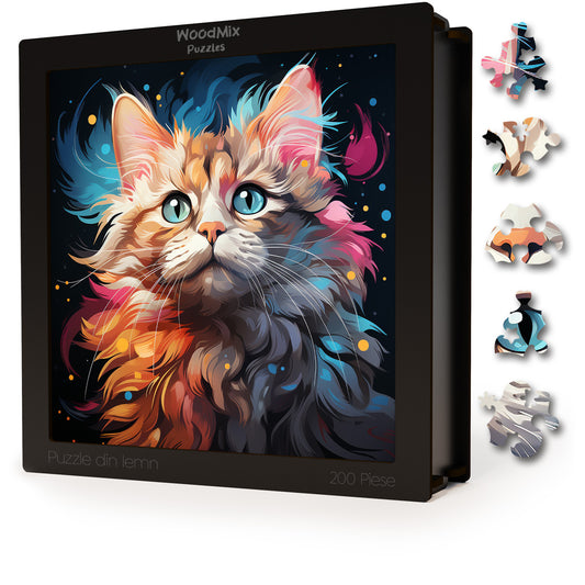 Puzzle cu Pisici - Chantilly-Tiffany 1 - 200 piese - 30 x 30 cm