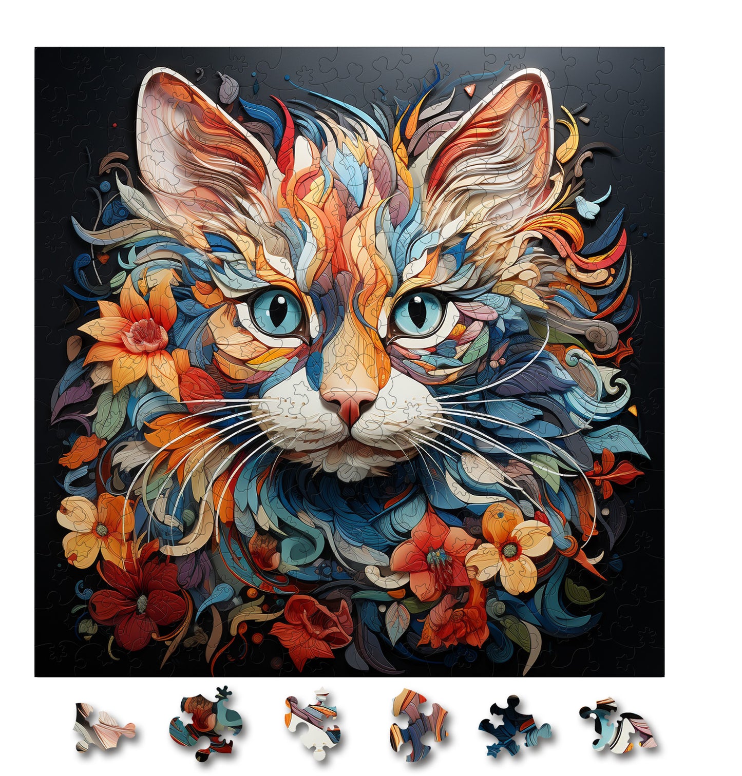 Puzzle cu Pisici - Chantilly-Tiffany 2