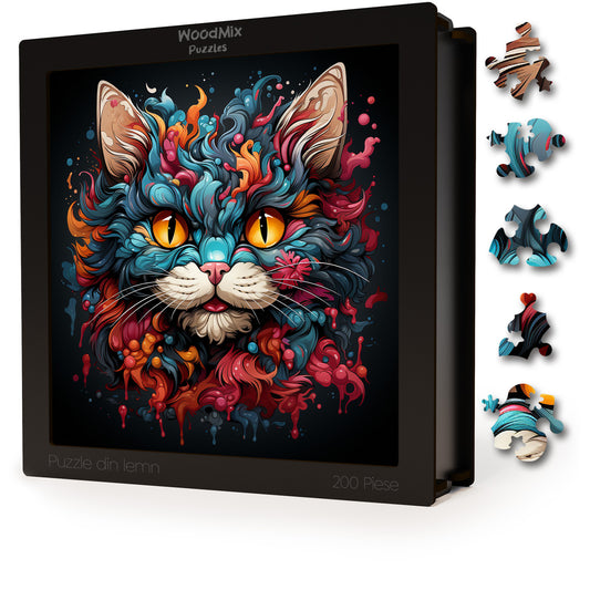 Puzzle cu Pisici - Chantilly-Tiffany 3 - 200 piese - 30 x 30 cm