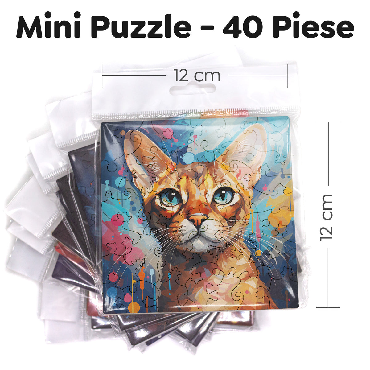 Puzzle cu Pisici - Chausie 2