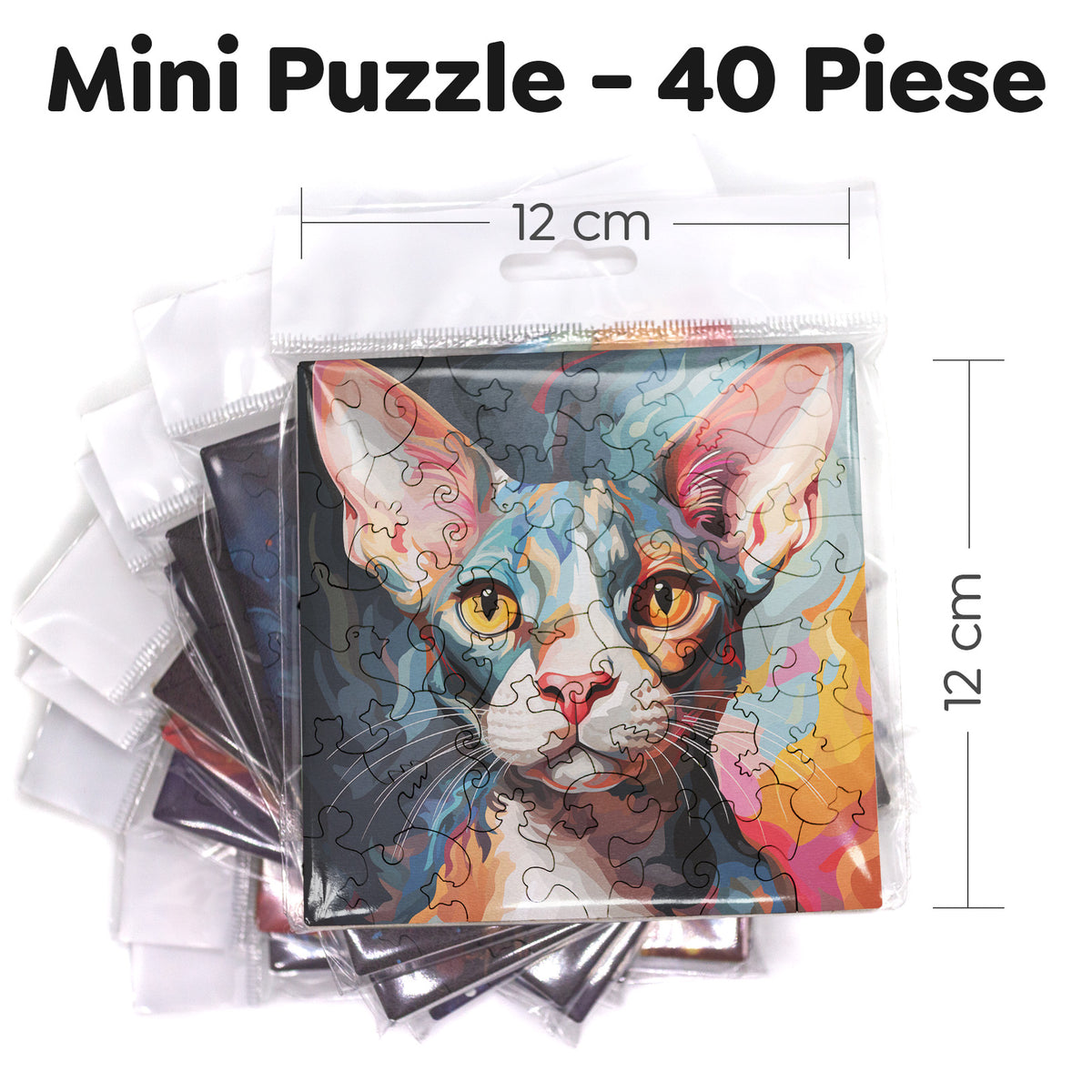Puzzle cu Pisici - Cornish Rex 2