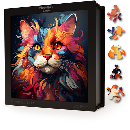 Puzzle cu Pisici - Cyprus 1 - 200 piese - 30 x 30 cm