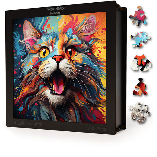 Puzzle cu Pisici - Cyprus 2 - 200 piese - 30 x 30 cm