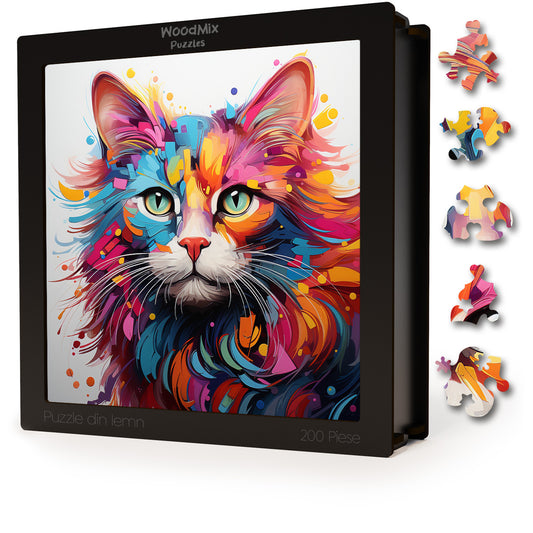 Puzzle cu Pisici - Cyprus 3 - 200 piese - 30 x 30 cm