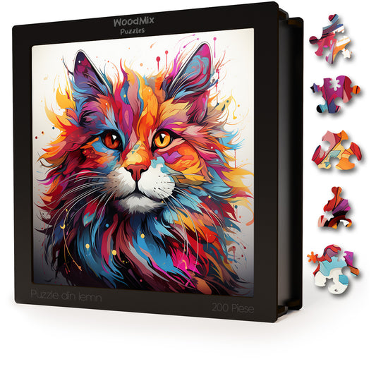 Puzzle cu Pisici - Cyprus 4 - 200 piese - 30 x 30 cm