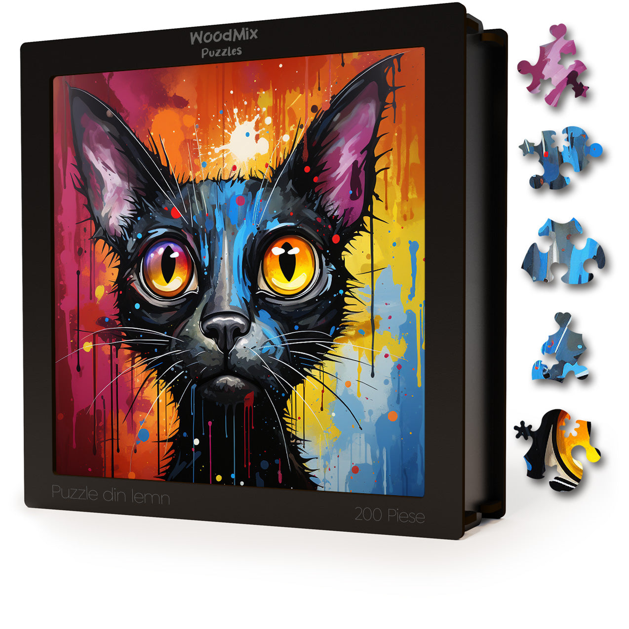 Puzzle cu Pisici - Donskoy 3 - 200 piese - 30 x 30 cm