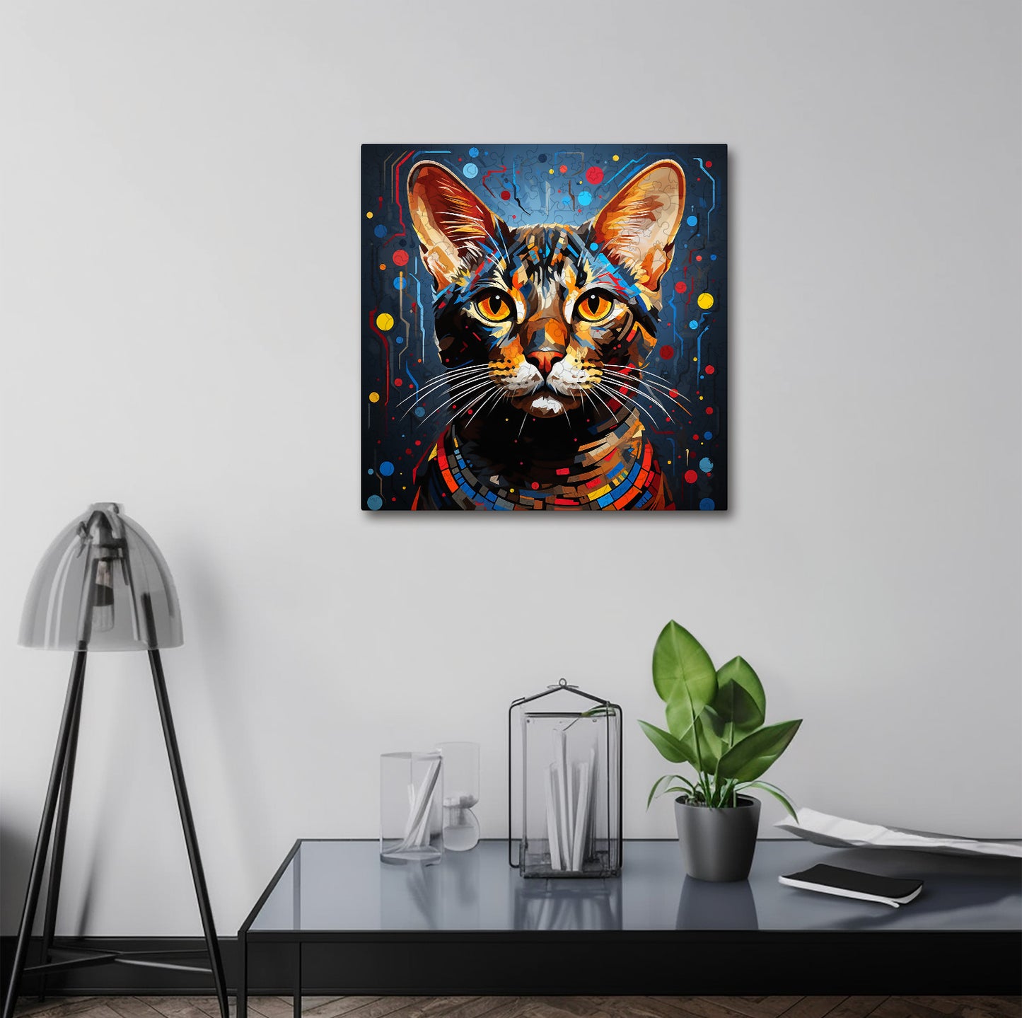 Puzzle cu Pisici - Egyptian Mau 1 - 200 piese - 30 x 30 cm
