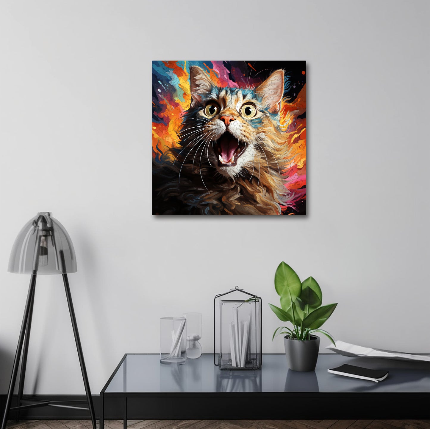 Puzzle cu Pisici - European Shorthair 4 - 200 piese - 30 x 30 cm