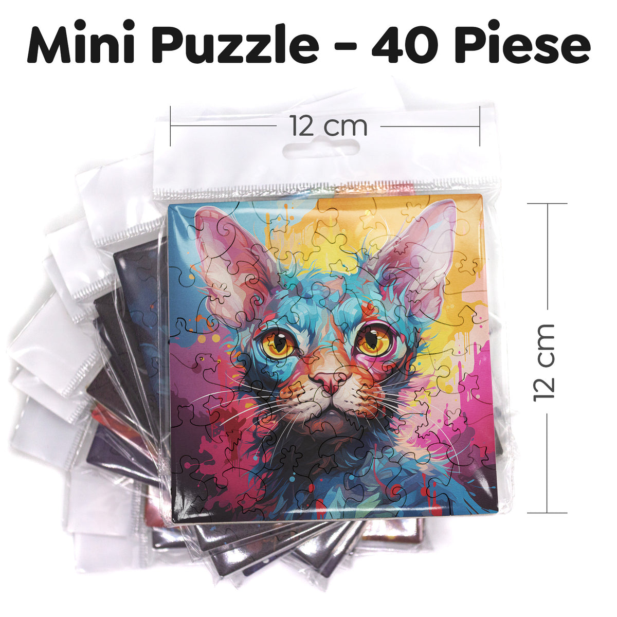 Puzzle cu Pisici - German Rex 4