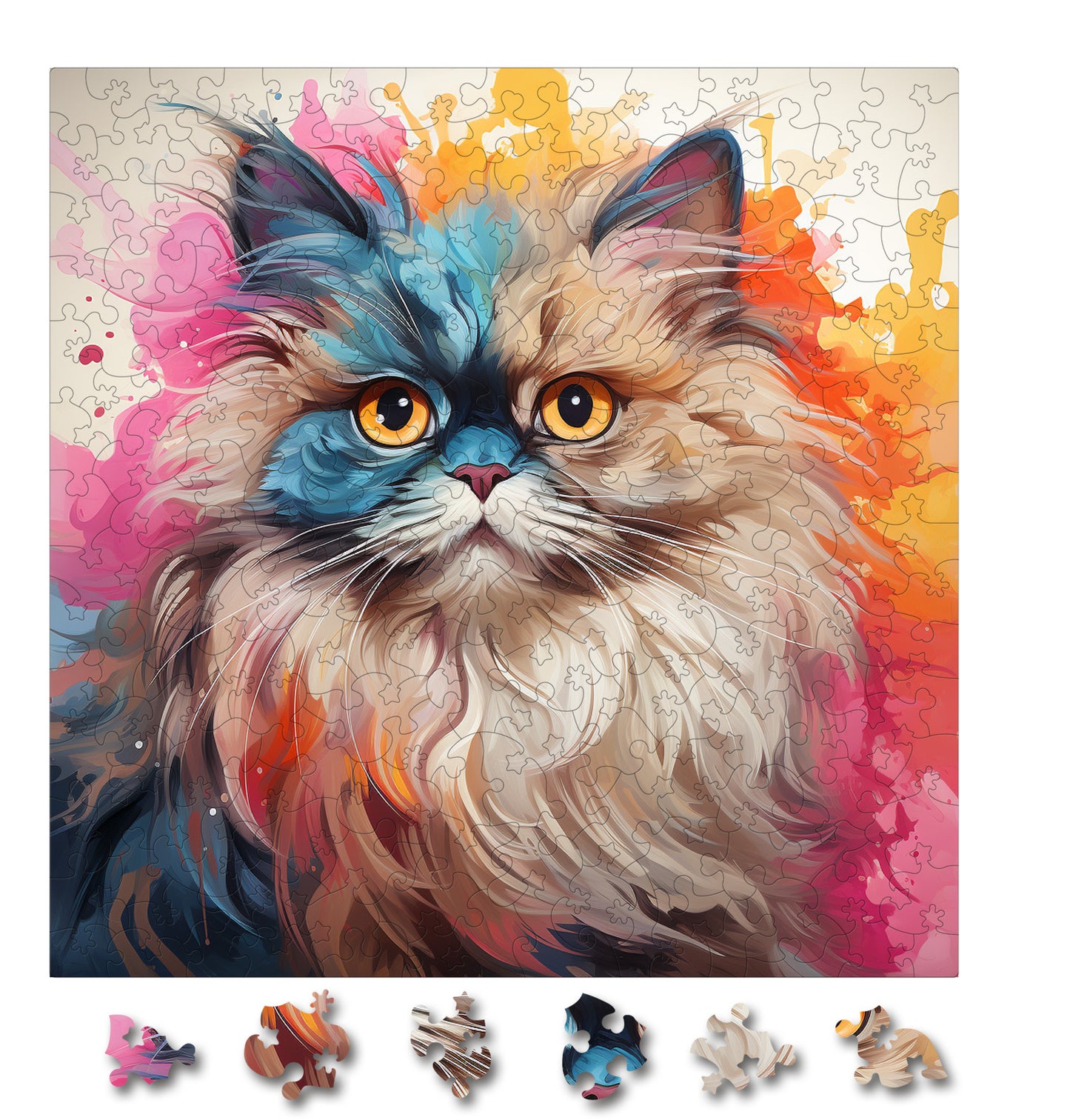 Puzzle cu Pisici - Himalayan 1 - 200 piese - 30 x 30 cm