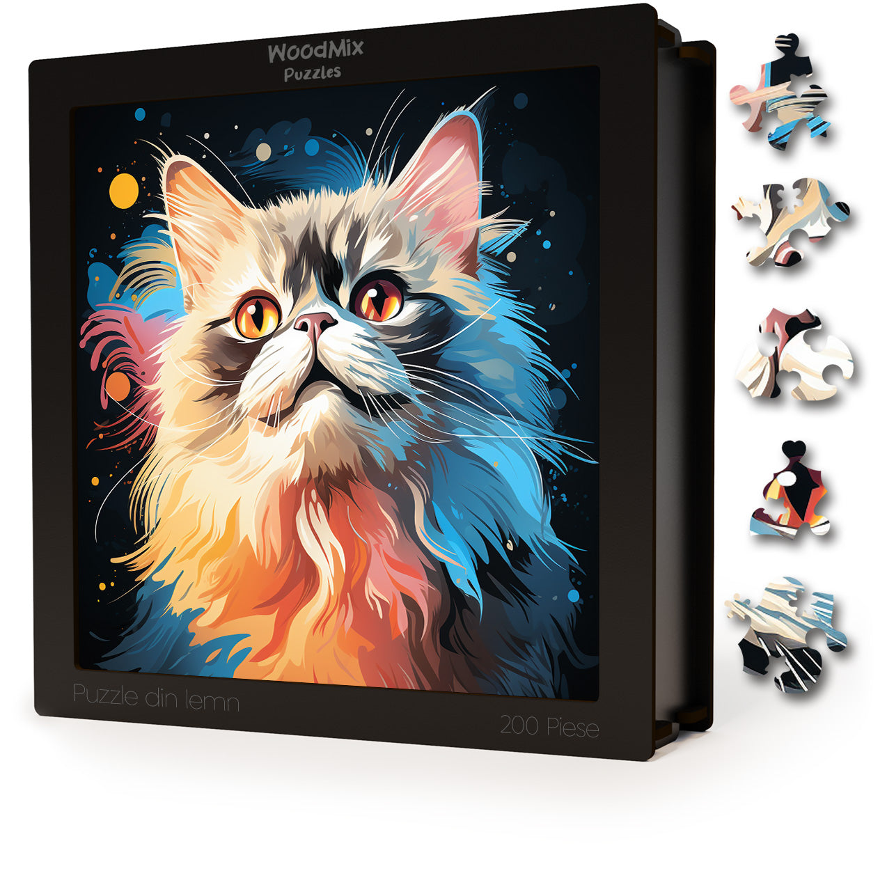 Puzzle cu Pisici - Himalayan 2 - 200 piese - 30 x 30 cm