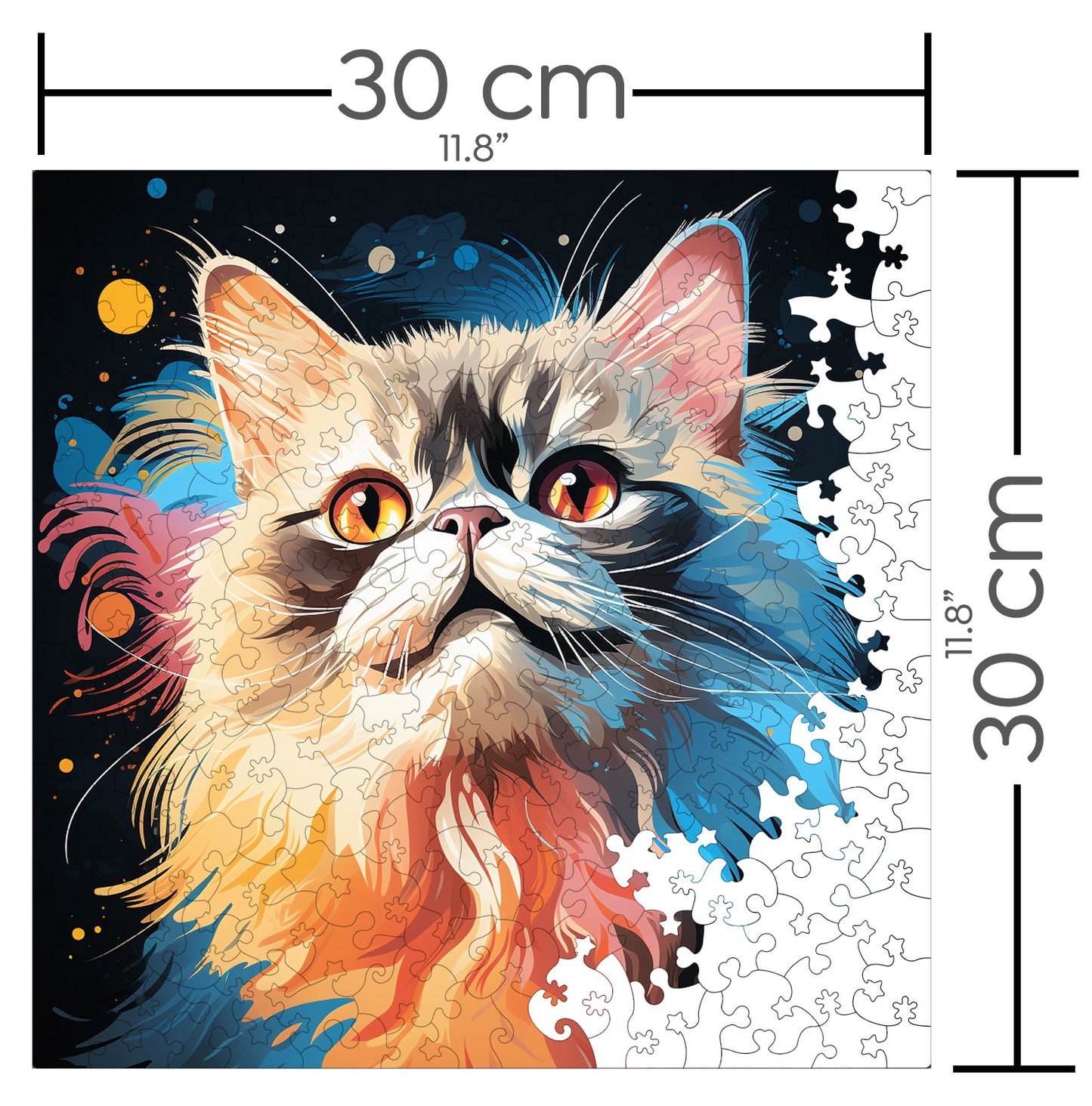 Puzzle cu Pisici - Himalayan 2 - 200 piese - 30 x 30 cm