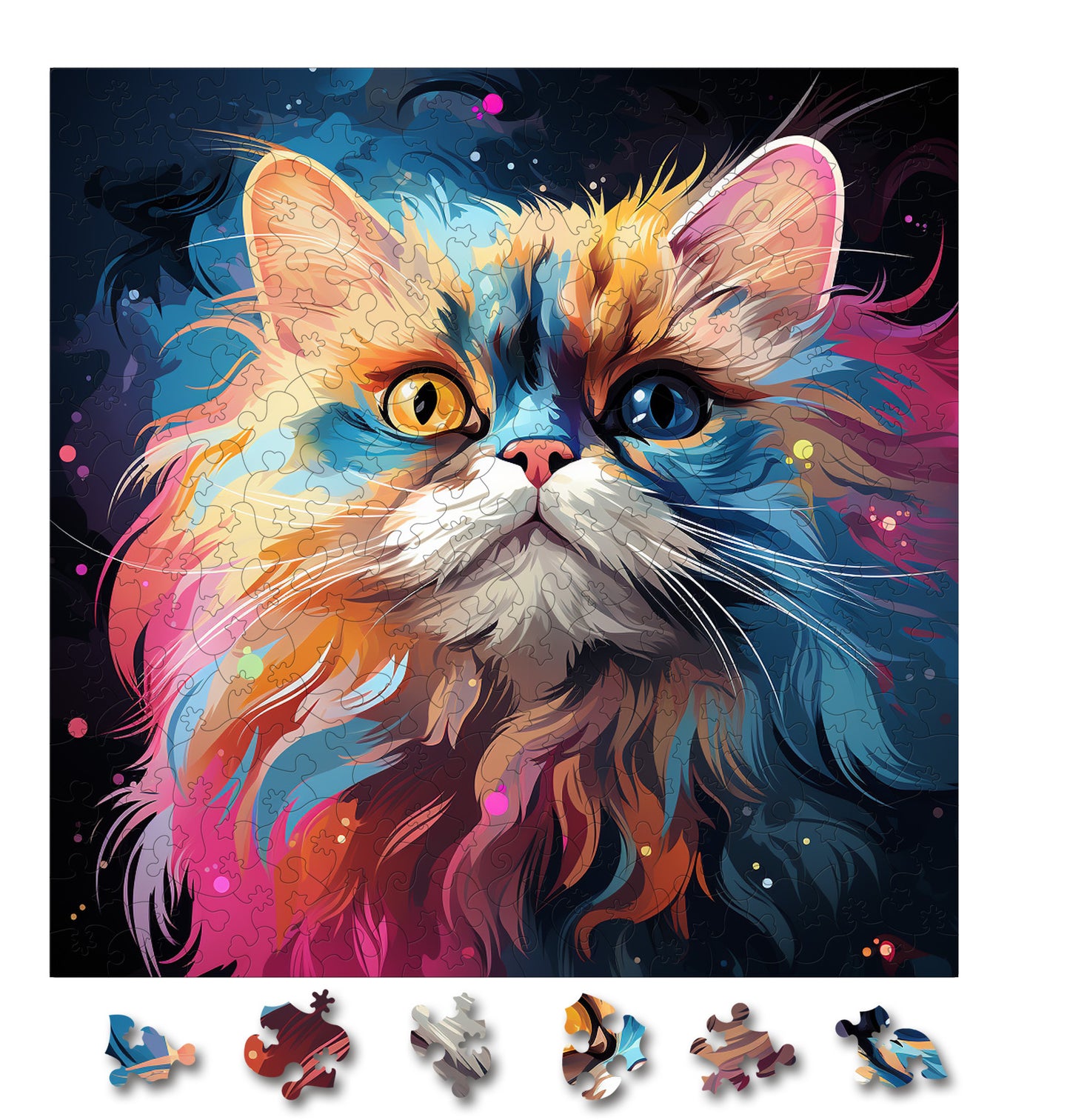 Puzzle cu Pisici - Himalayan 3 - 200 piese - 30 x 30 cm