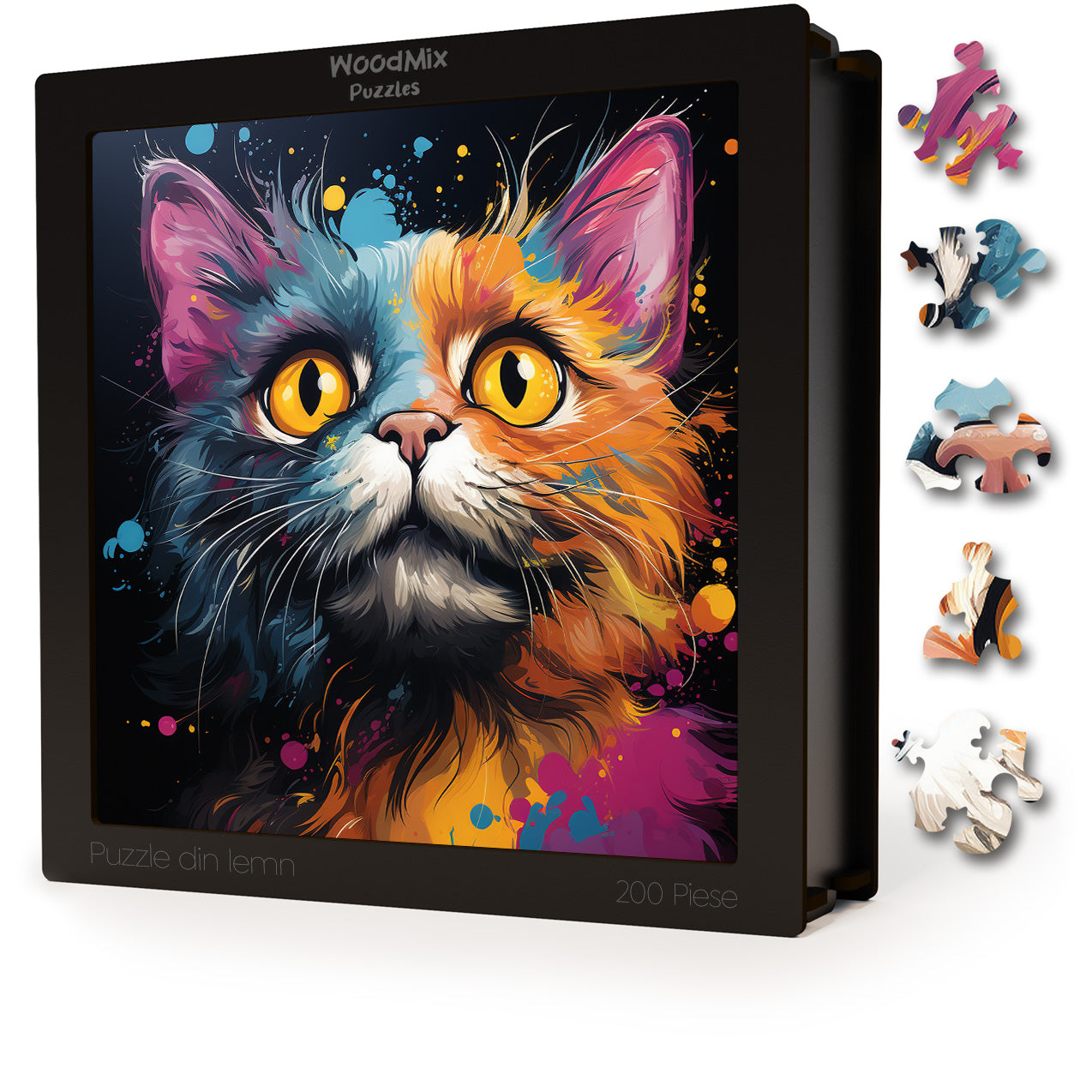 Puzzle cu Pisici - Javanese 1 - 200 piese - 30 x 30 cm