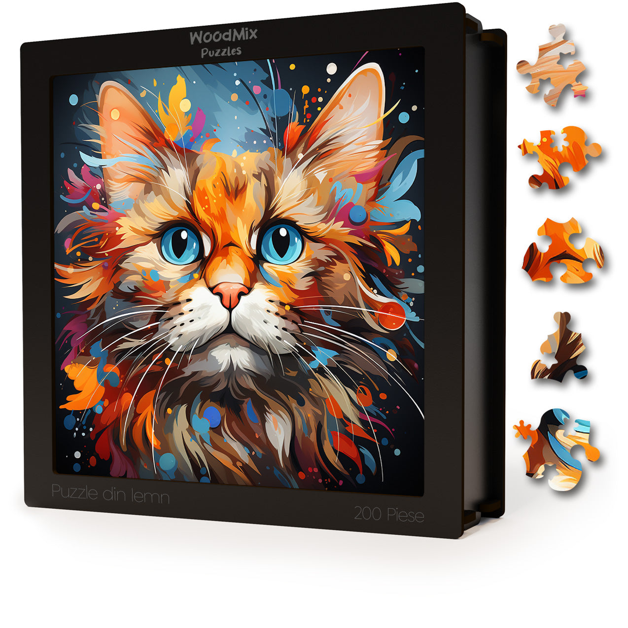 Puzzle cu Pisici - Javanese 2 - 200 piese - 30 x 30 cm