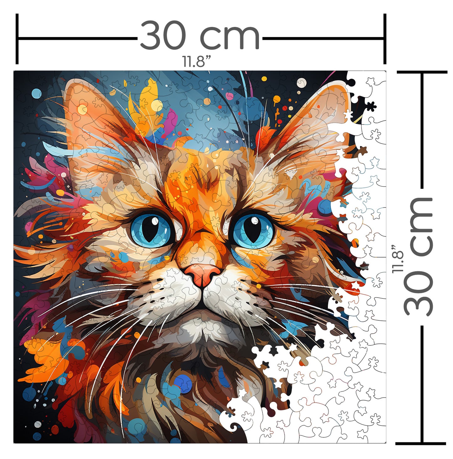 Puzzle cu Pisici - Javanese 2 - 200 piese - 30 x 30 cm