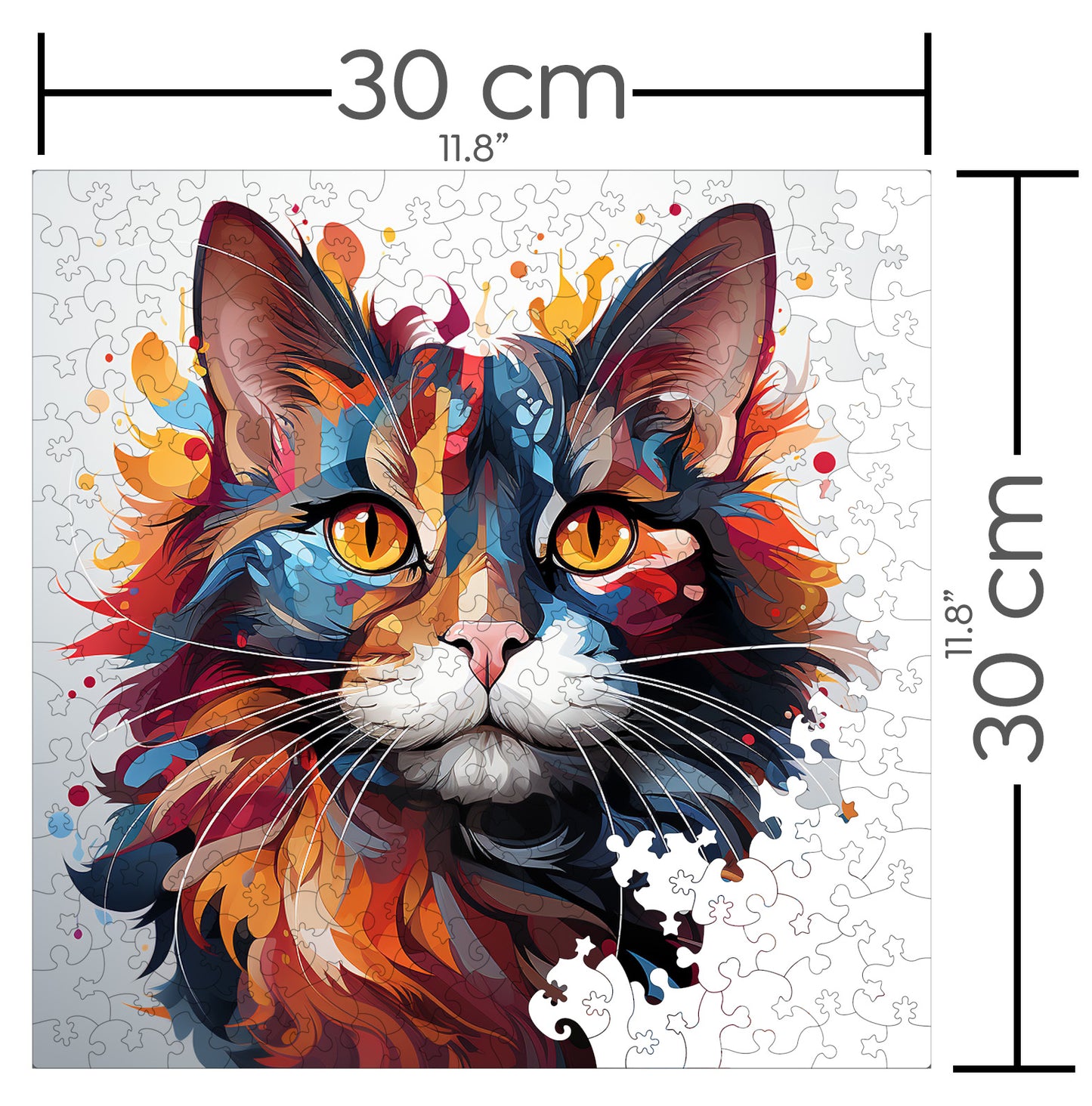 Puzzle cu Pisici - Javanese 3 - 200 piese - 30 x 30 cm