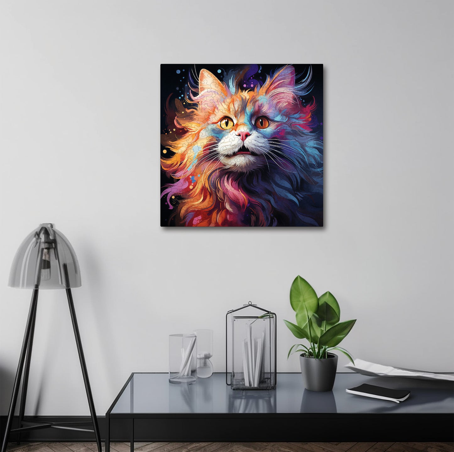 Puzzle cu Pisici - LaPerm 3 - 200 piese - 30 x 30 cm