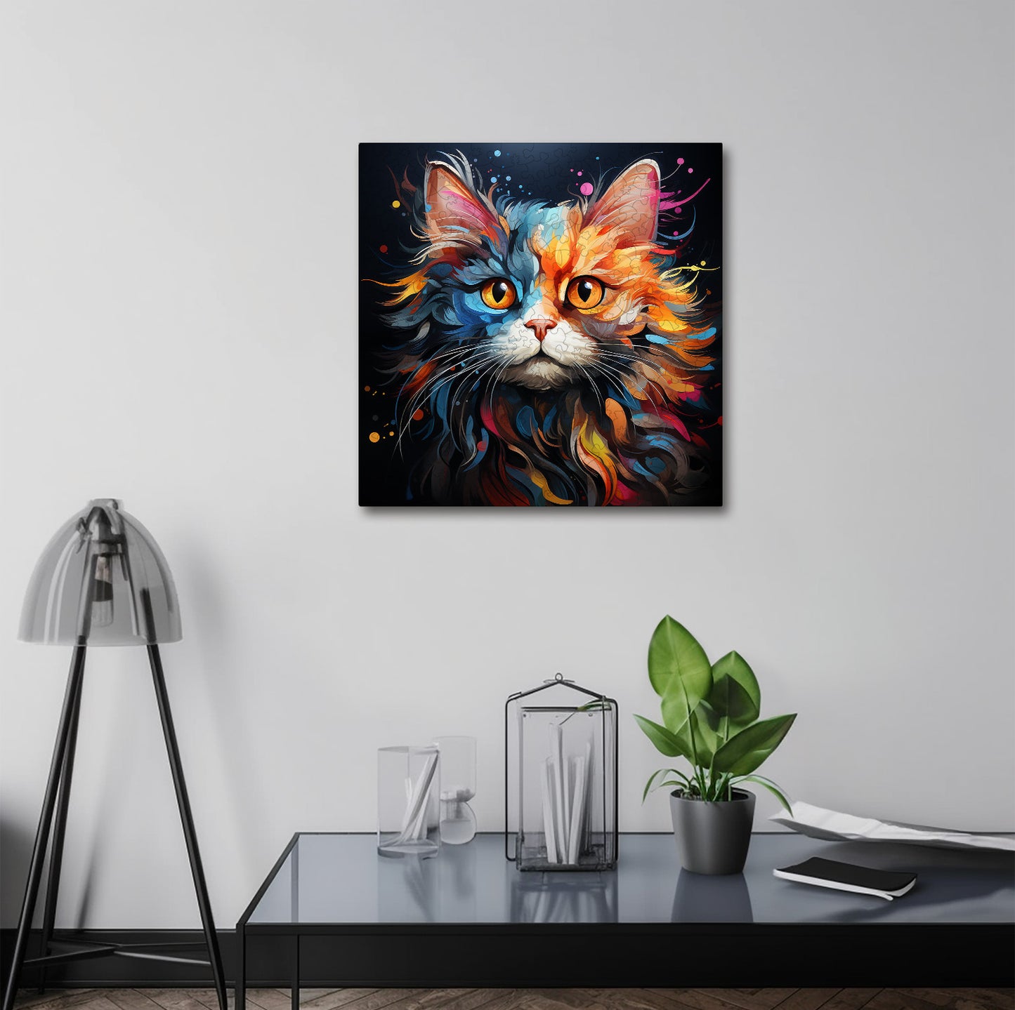 Puzzle cu Pisici - Manx 4 - 200 piese - 30 x 30 cm