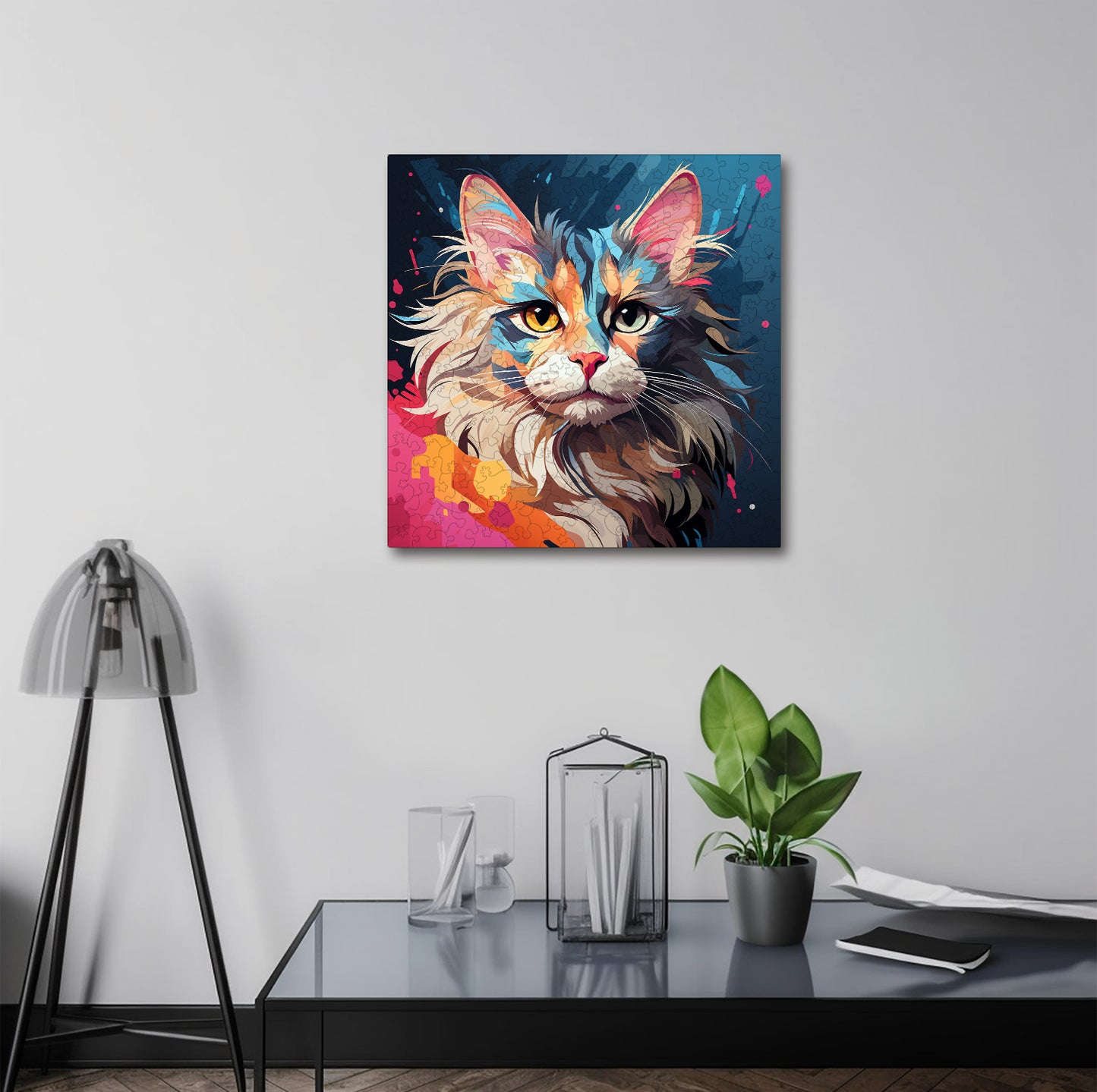 Puzzle cu Pisici - Mekong Bobtail 2 - 200 piese - 30 x 30 cm