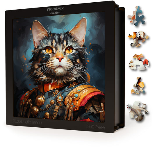 Puzzle cu Pisici - Napoleon 1 - 200 piese - 30 x 30 cm