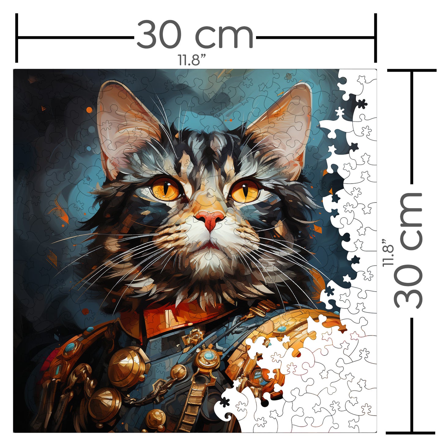 Puzzle cu Pisici - Napoleon 1 - 200 piese - 30 x 30 cm