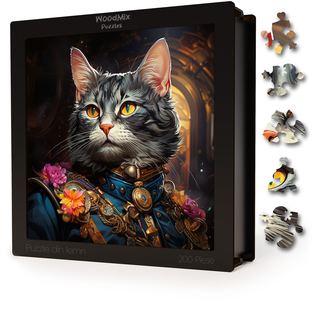 Puzzle cu Pisici - Napoleon 2 - 200 piese - 30 x 30 cm