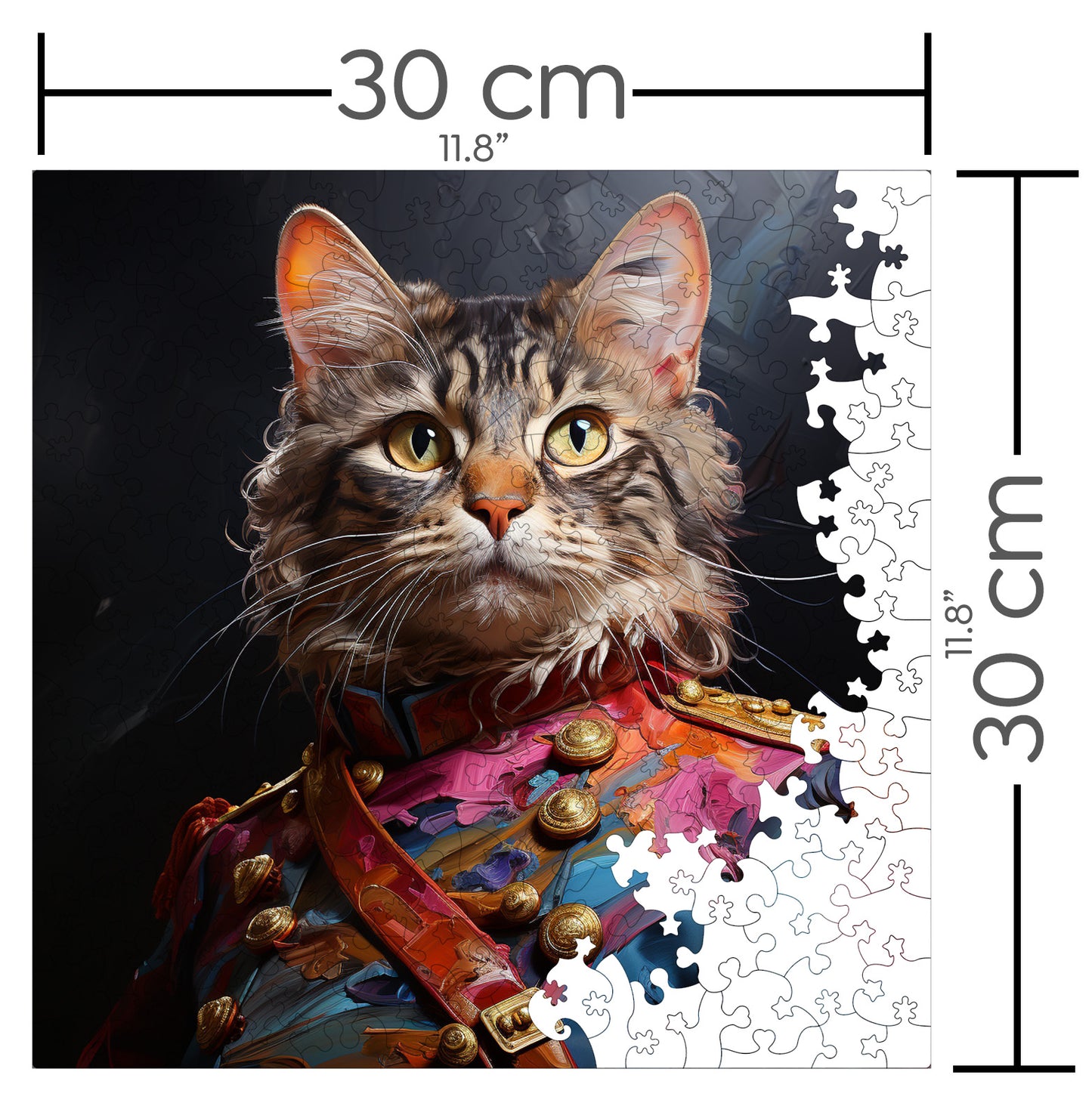 Puzzle cu Pisici - Napoleon 3 - 200 piese - 30 x 30 cm