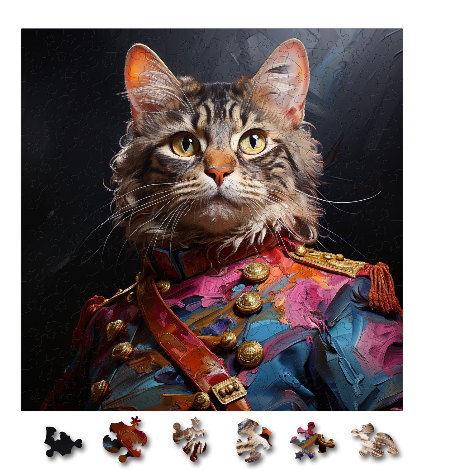 Puzzle cu Pisici - Napoleon 3 - 200 piese - 30 x 30 cm