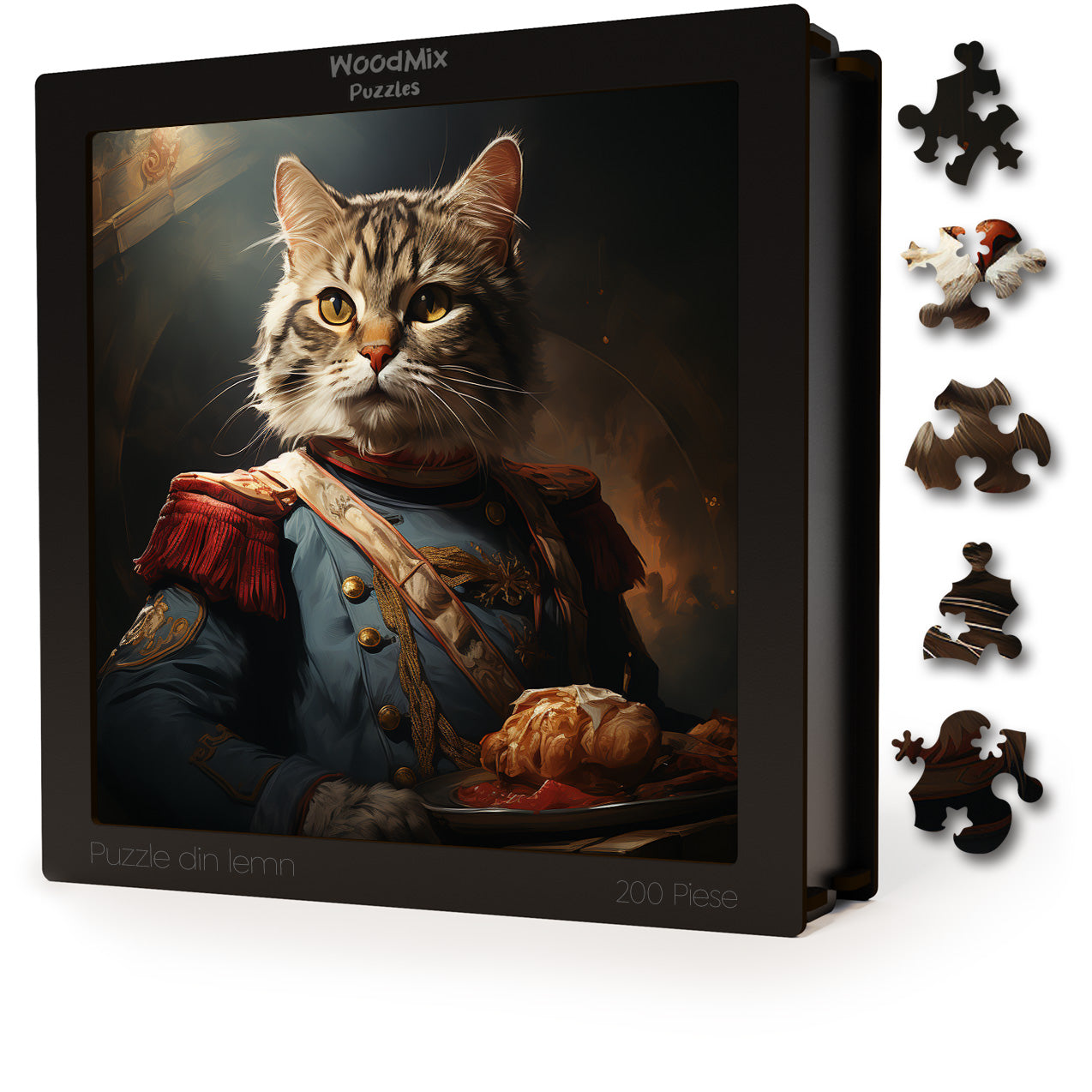 Puzzle cu Pisici - Napoleon 4 - 200 piese - 30 x 30 cm