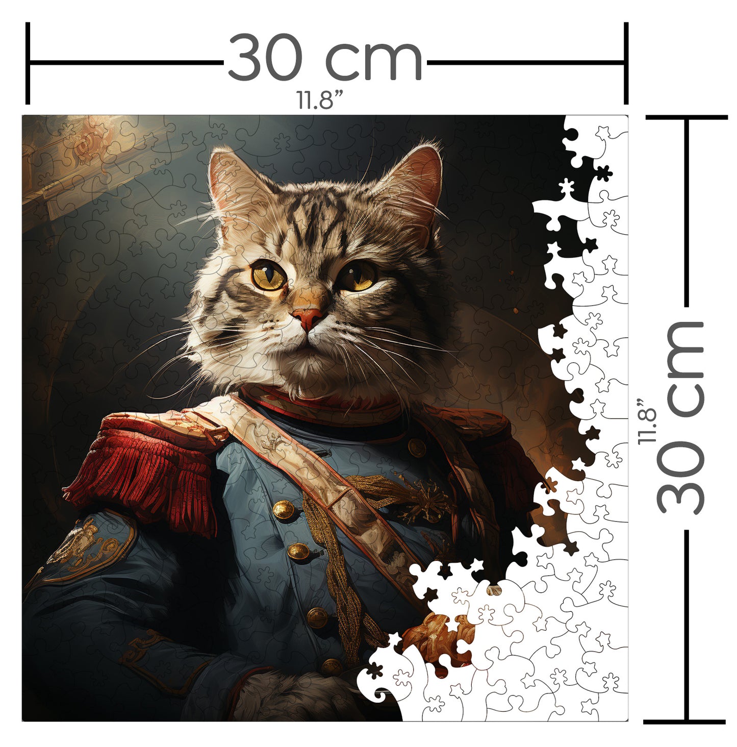 Puzzle cu Pisici - Napoleon 4 - 200 piese - 30 x 30 cm