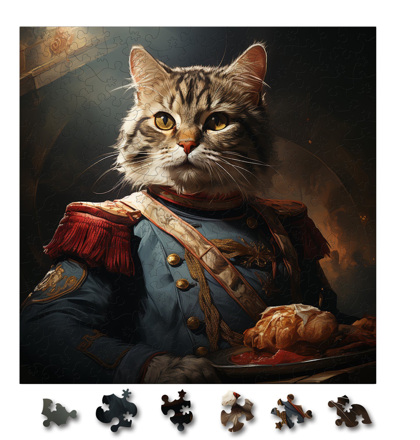Puzzle cu Pisici - Napoleon 4 - 200 piese - 30 x 30 cm