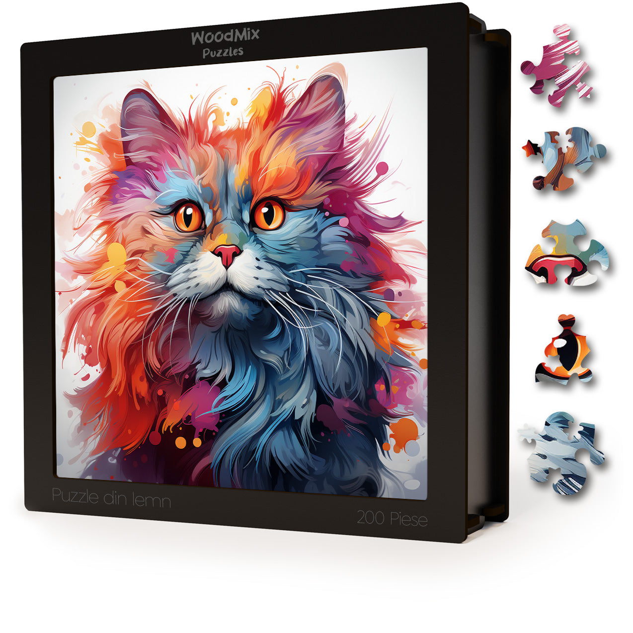 Puzzle cu Pisici - Persian 2 - 200 piese - 30 x 30 cm