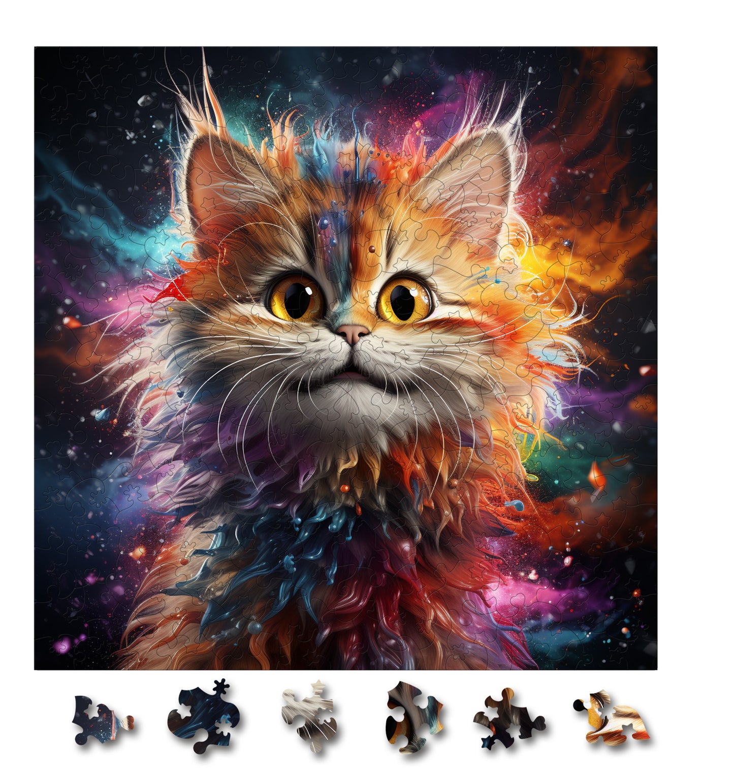 Puzzle cu Pisici - Pixie-Bob 3 - 200 piese - 30 x 30 cm