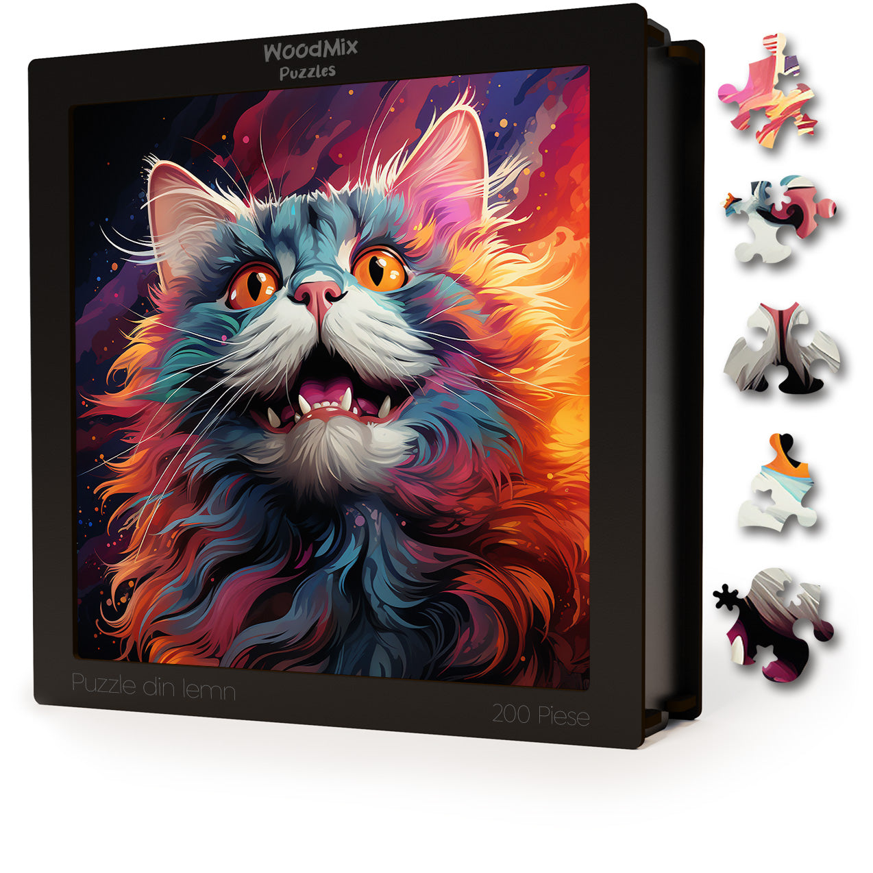 Puzzle cu Pisici - Ragamuffin 3 - 200 piese - 30 x 30 cm