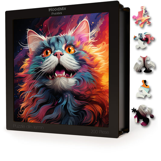 Puzzle cu Pisici - Ragamuffin 3 - 200 piese - 30 x 30 cm