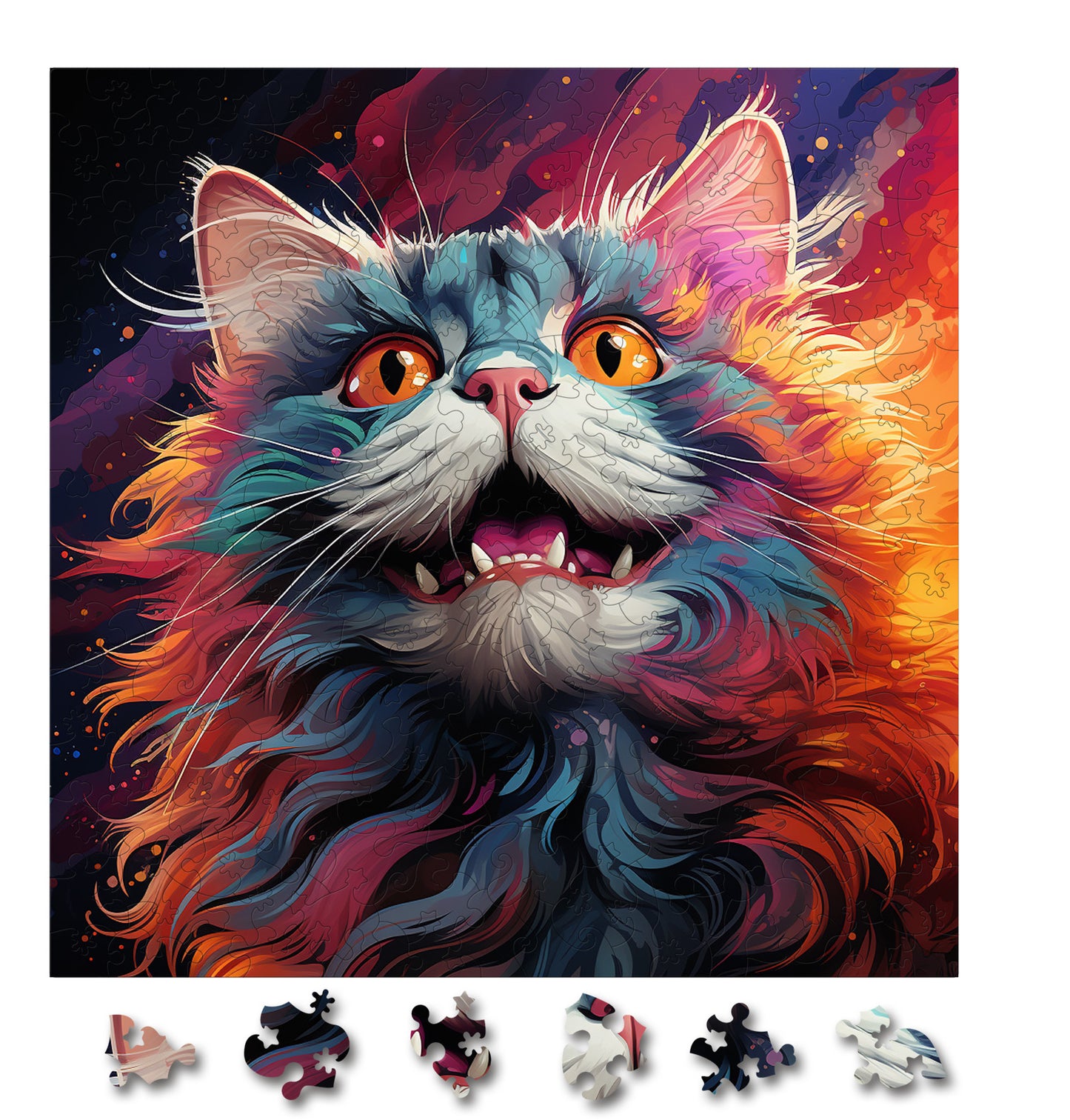 Puzzle cu Pisici - Ragamuffin 3 - 200 piese - 30 x 30 cm