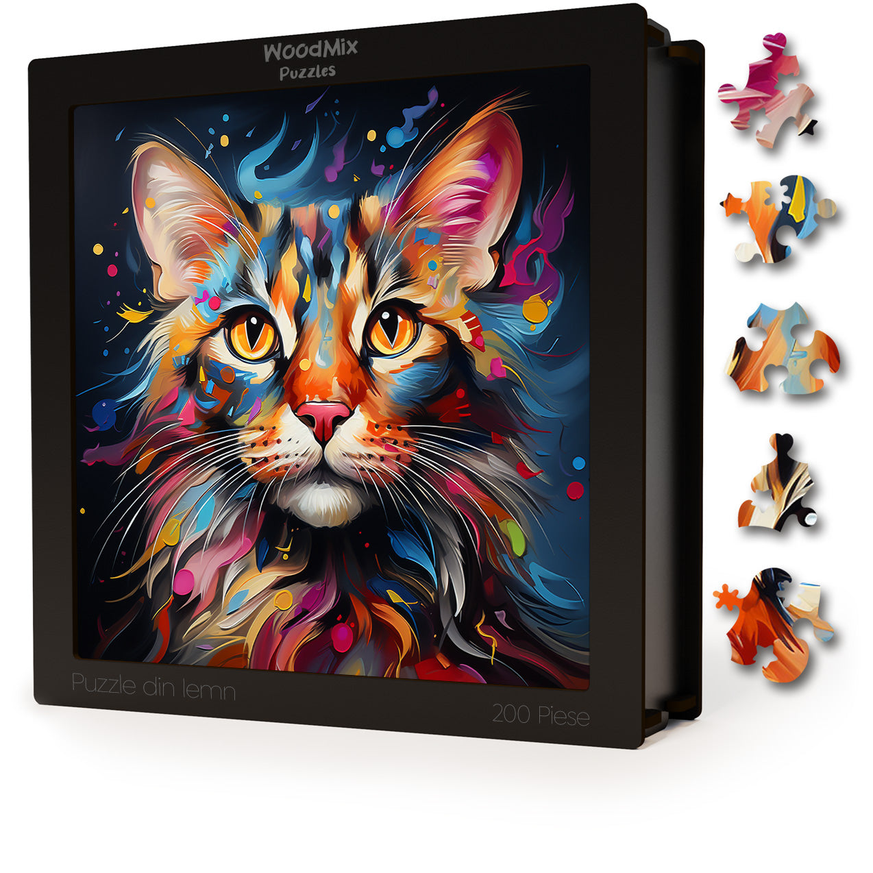 Puzzle cu Pisici - Serengeti 1 - 200 piese - 30 x 30 cm