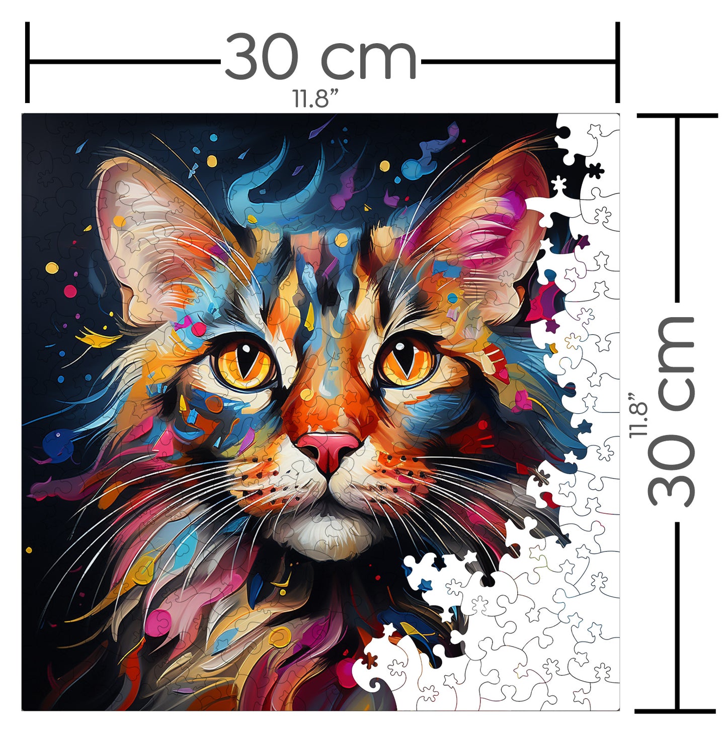 Puzzle cu Pisici - Serengeti 1 - 200 piese - 30 x 30 cm
