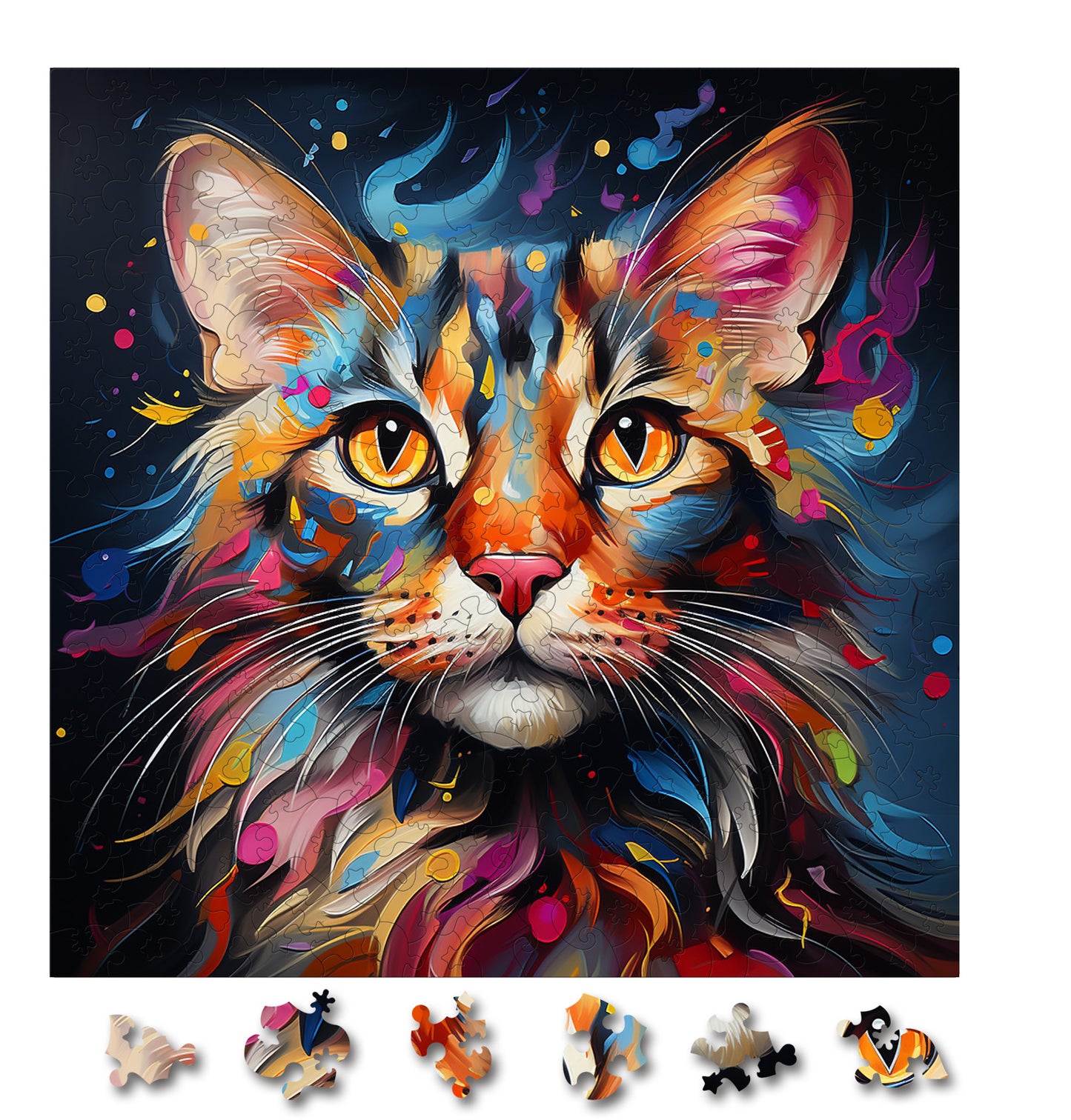 Puzzle cu Pisici - Serengeti 1 - 200 piese - 30 x 30 cm