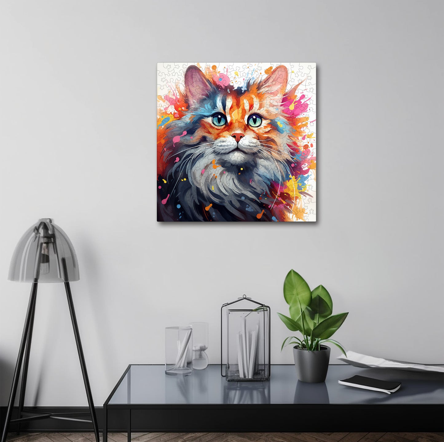 Puzzle cu Pisici - Singapura 1 - 200 piese - 30 x 30 cm